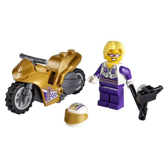 La moto de cascade Selfie LEGO® City Stuntz  60309