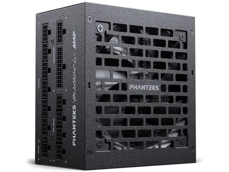Phanteks Netzteil AMP GH 1000 W 1000W Netzteil mit 80 PLUS Platinum Zertifizierung, PCIe 5.1 und ATX 3.1 Unterstützung