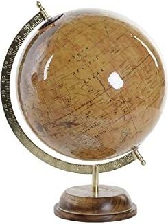 DKD Home Decor Wereldbol, standaard