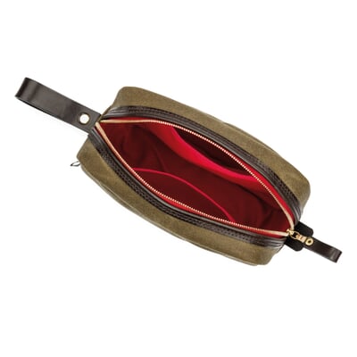 Croots Washbag, Oliv