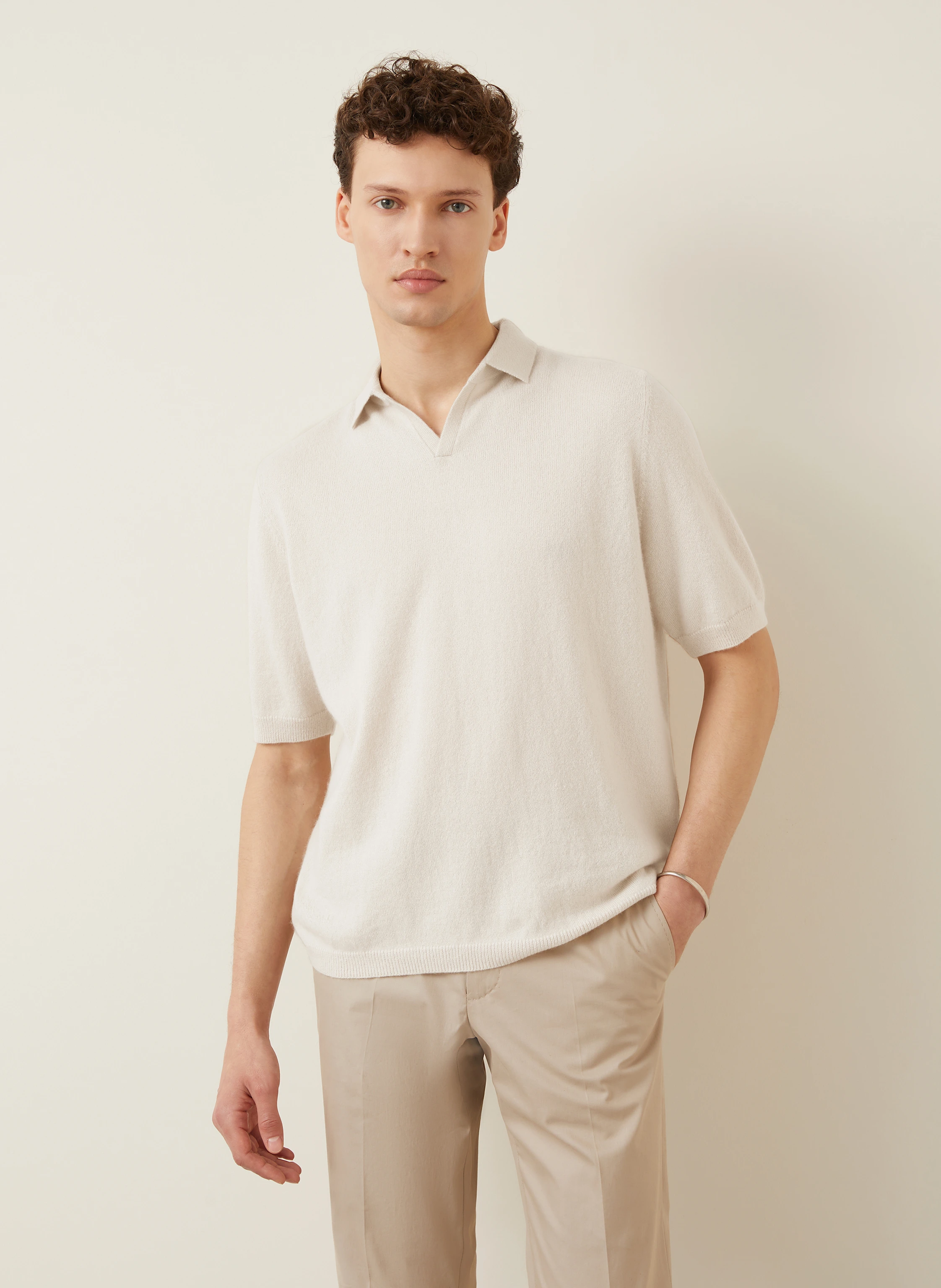 IRIS von ARNIM Strick-Poloshirt AMECA aus Cashmere