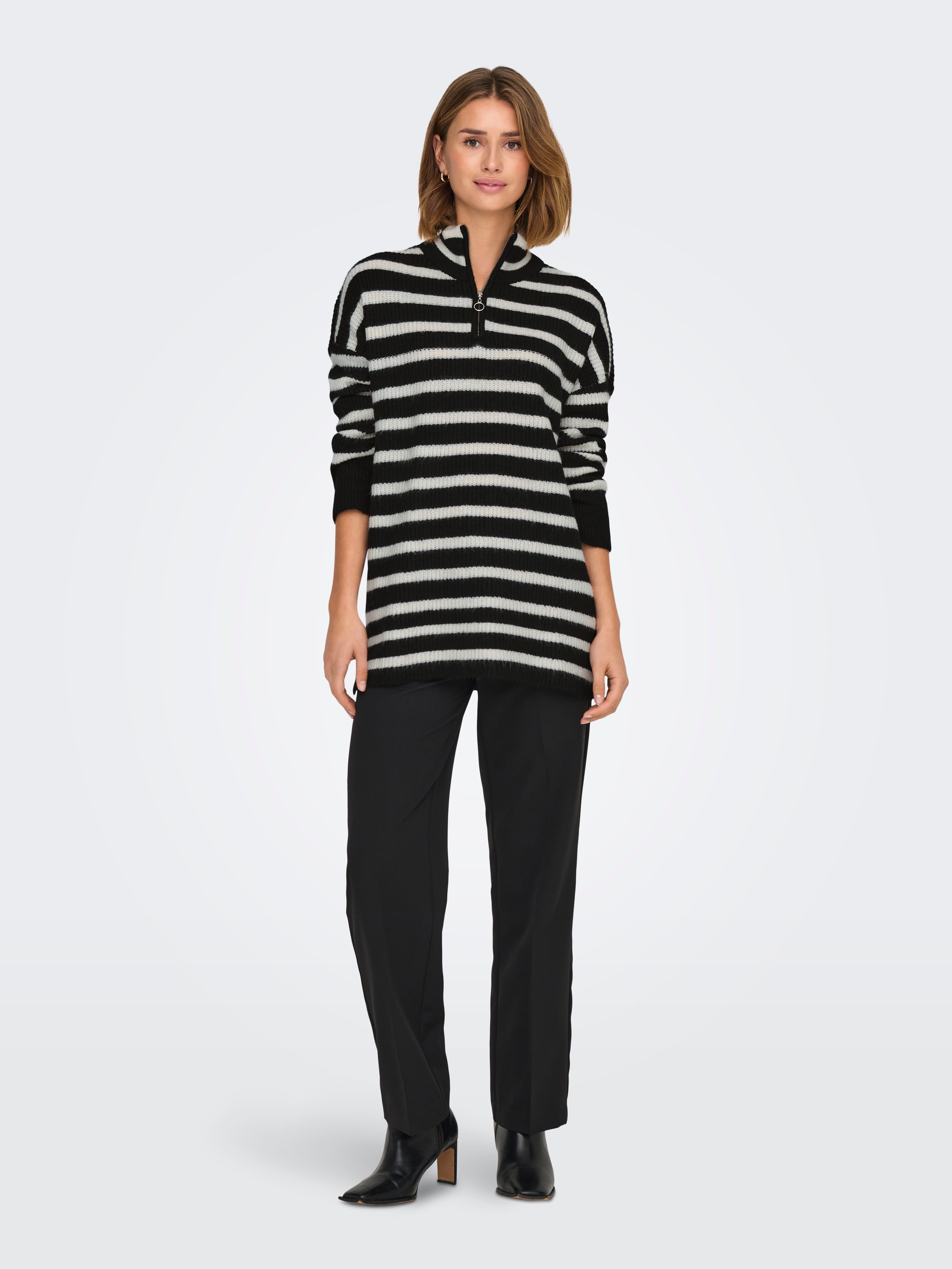 ONLALFRIDA Strickpullover Black