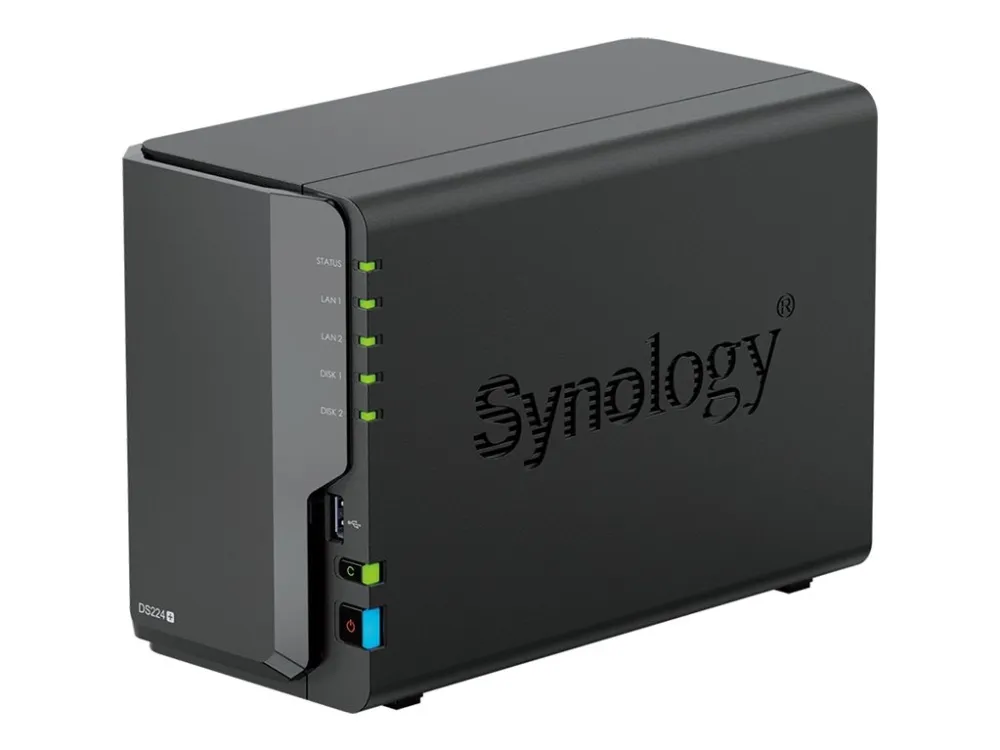 Synology Disk Station DS224  - NAS-server - RAID 0, 1, JBOD - RAM 2 GB - Gigabit Ethernet - iSCSI support