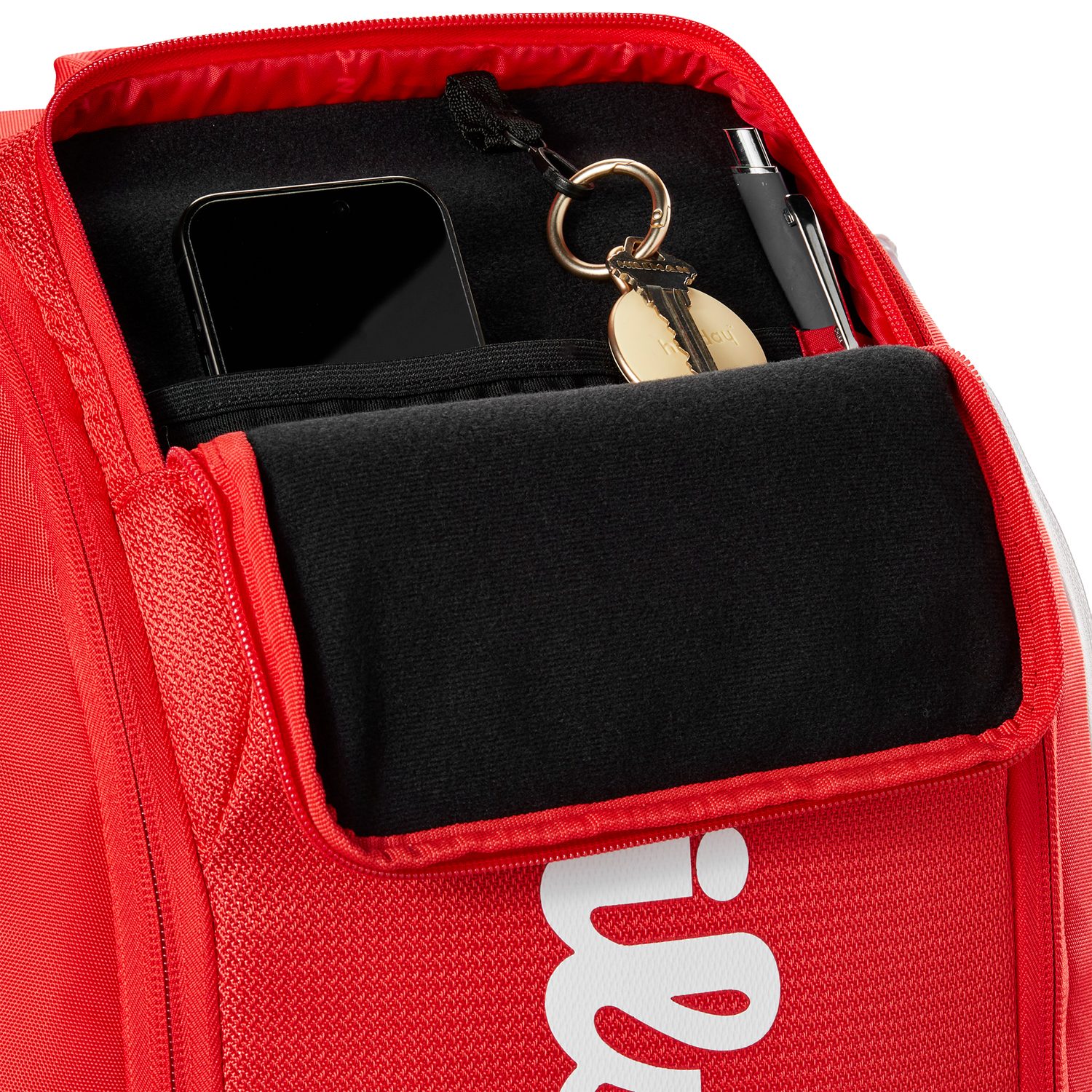 Wilson Super Tour Red Backpack Rucksack rot