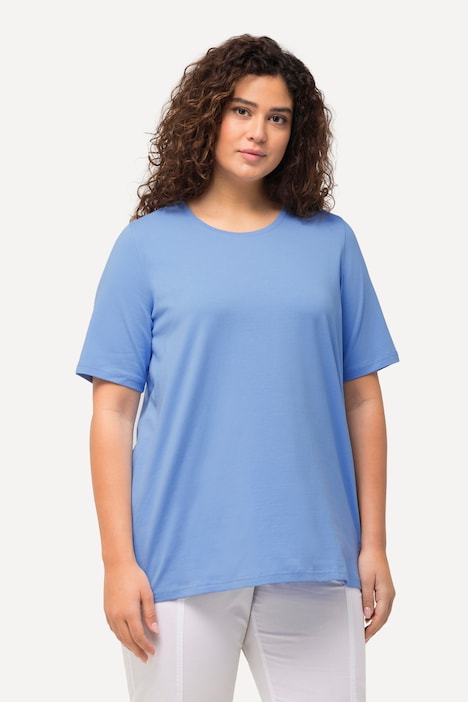 T-Shirt, A-Linie, Rundhalsausschnitt, Halbarm