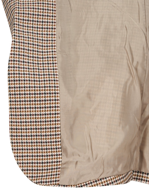 Pieces - PCBOSS 3/4 PRINTED BLAZER - Marron