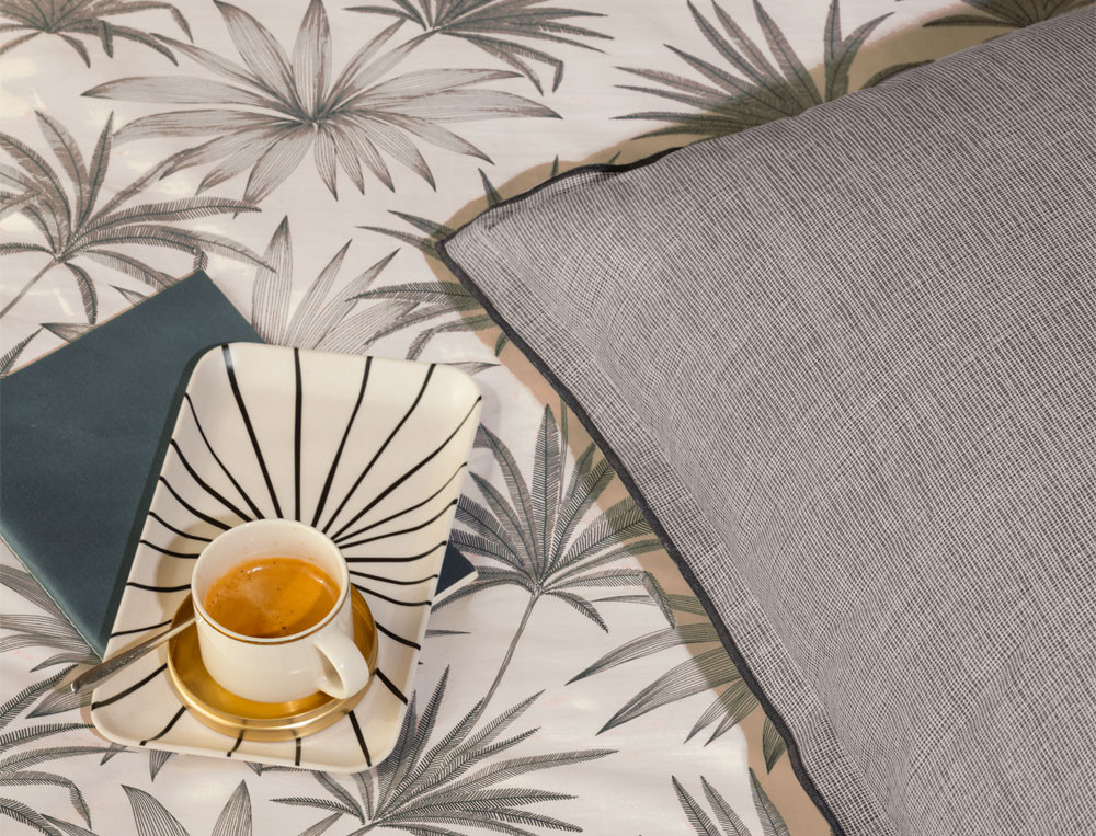 Linge de lit-Trait pour trait