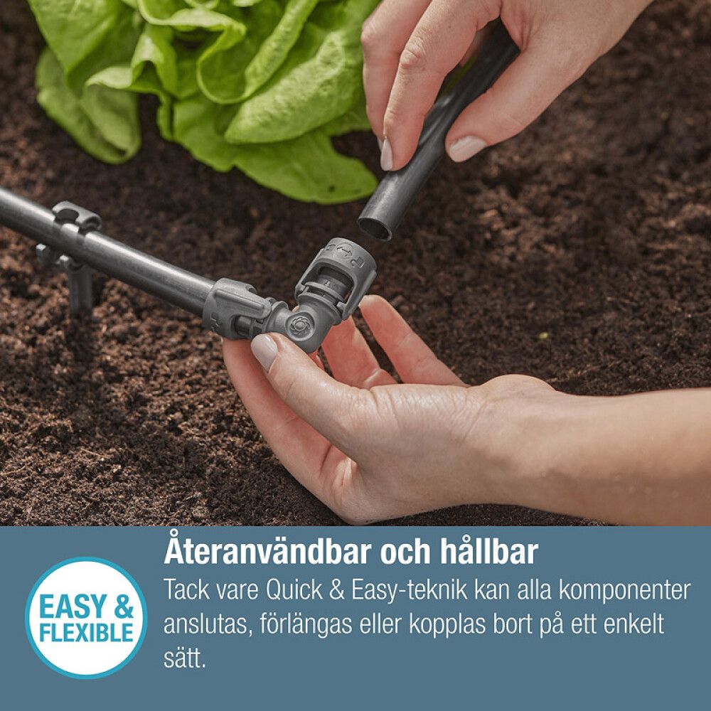 L-KOBLING GARDENA MICRO-DRIP-SYSTEM 1/2
