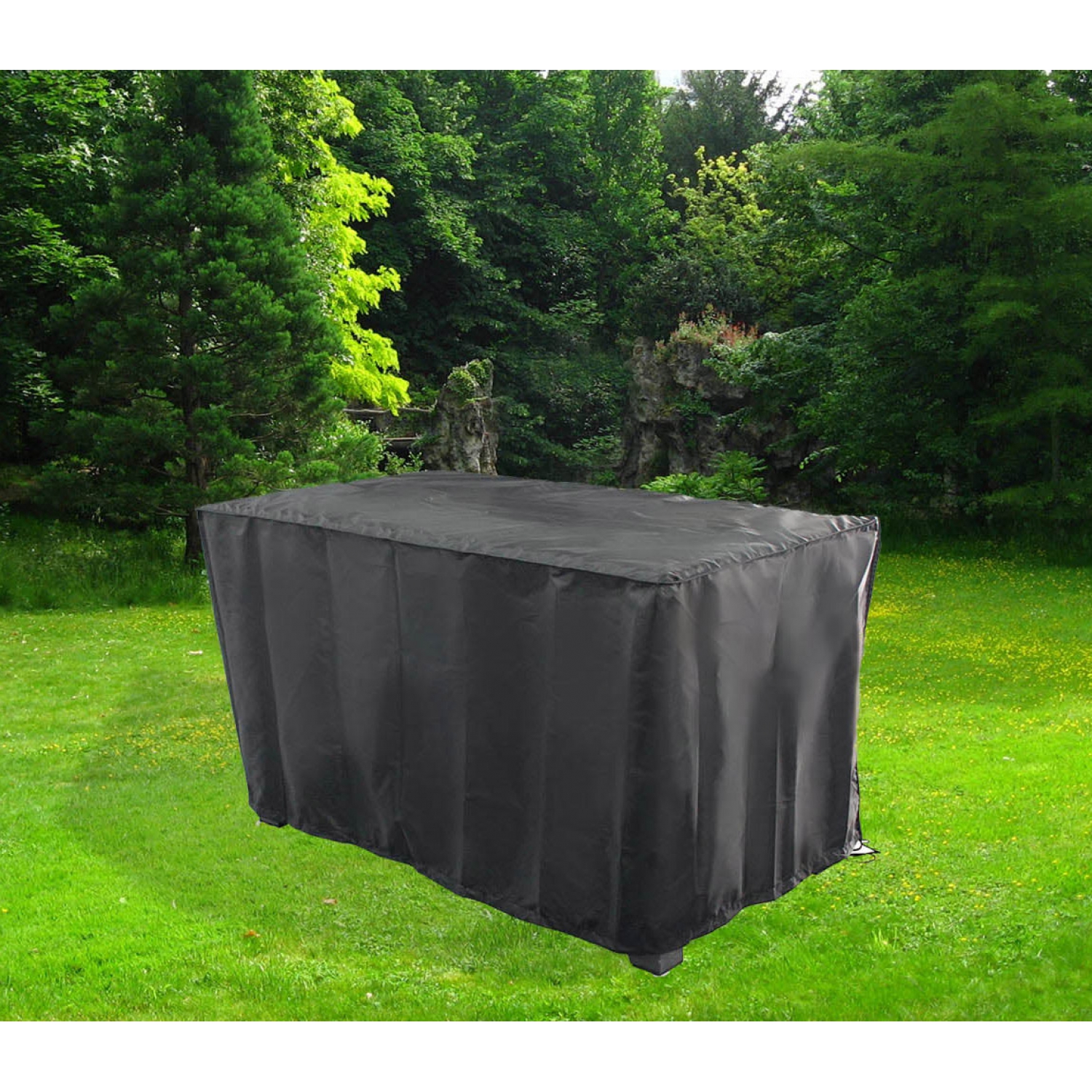 Housse de protection salon de jardin 104x59x70cm - consoles extensibles