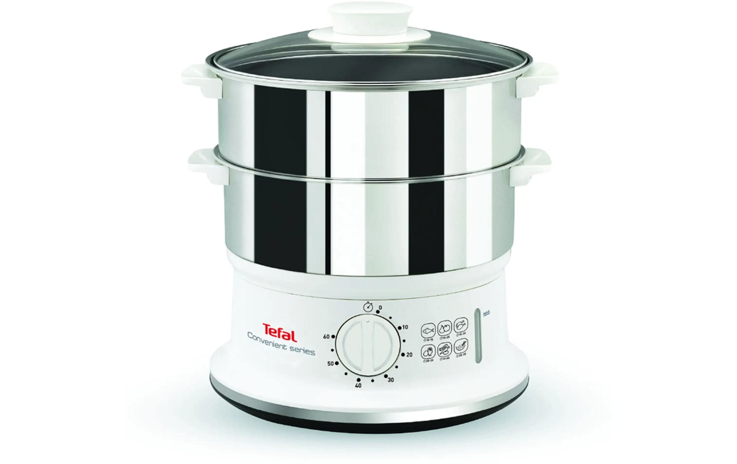 Tefal Dampfgarer »Tefal Edelstahl Dampfgarer« 900 W