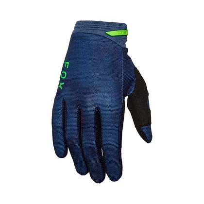 Gants cross Fox 180 - TAUNT 2025 - Bleu / Orange