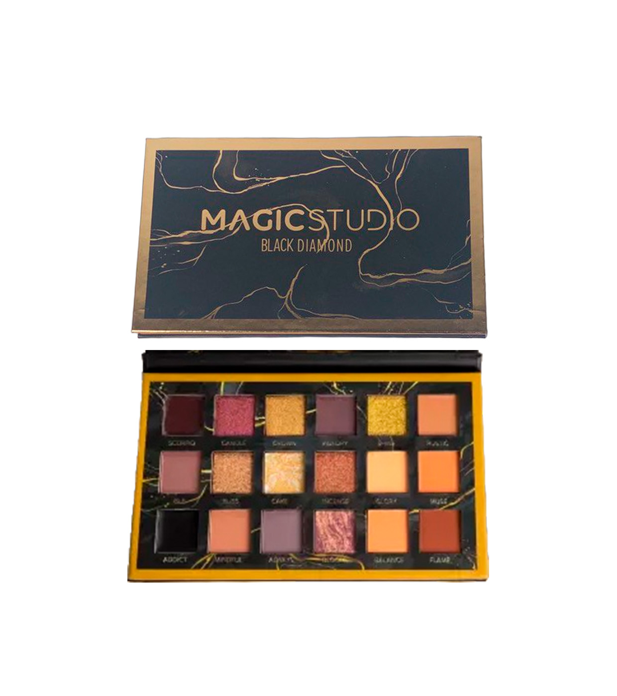 Magic Studio - paleta de sombras Black Diamond