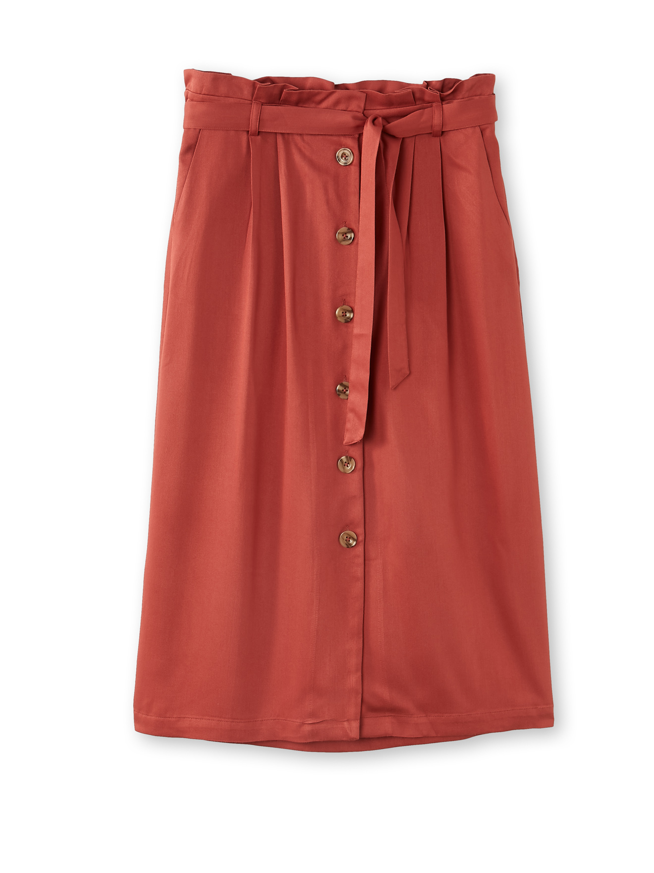 Jupe ceinture élastiquée fantaisie