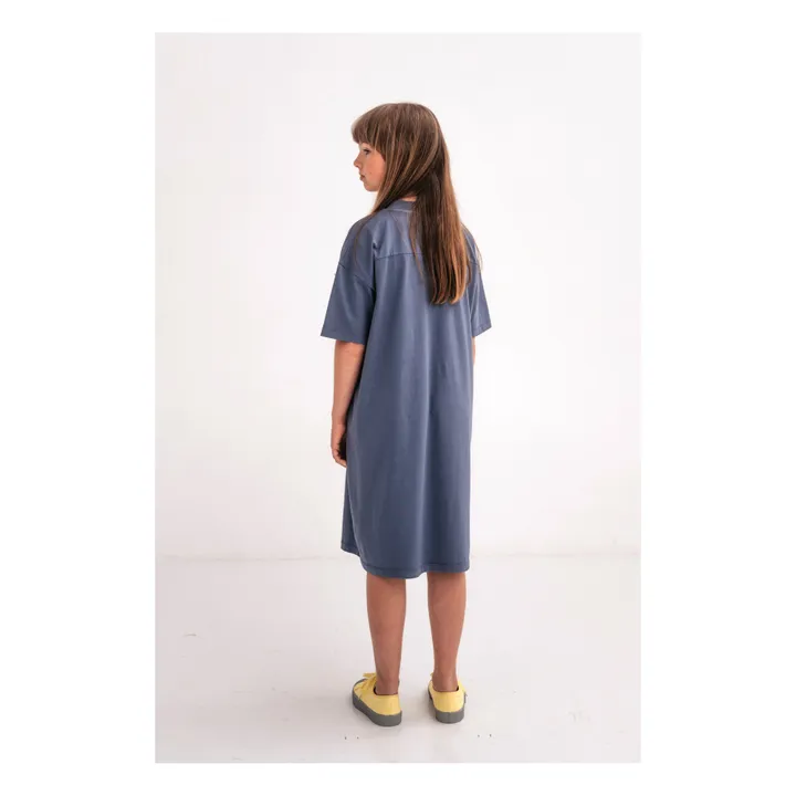 Repose AMS Robe Coton Bio Boxy | Gris anthracite