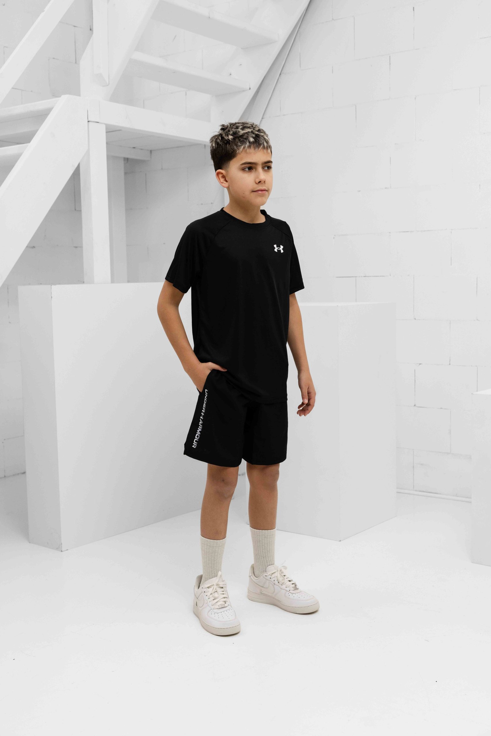 Under Armour Tech 2.0 Zomerset Kids Zwart