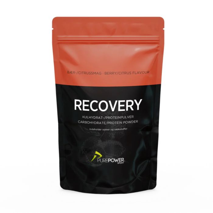 PurePower Unisex Proteinpulver Recovery 400g. Berry/Citrus Sort