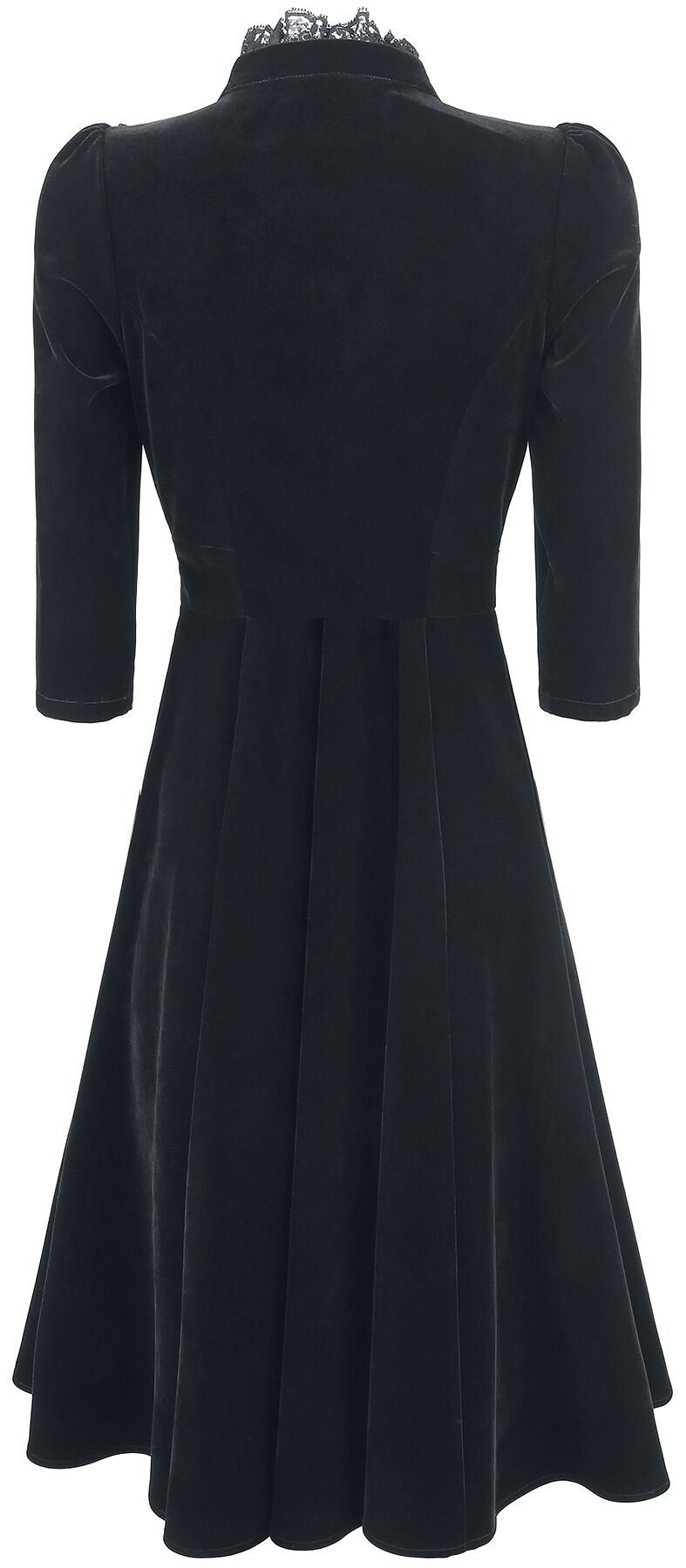 Robe En Velours Nightshade | H&R London Robe mi-longue