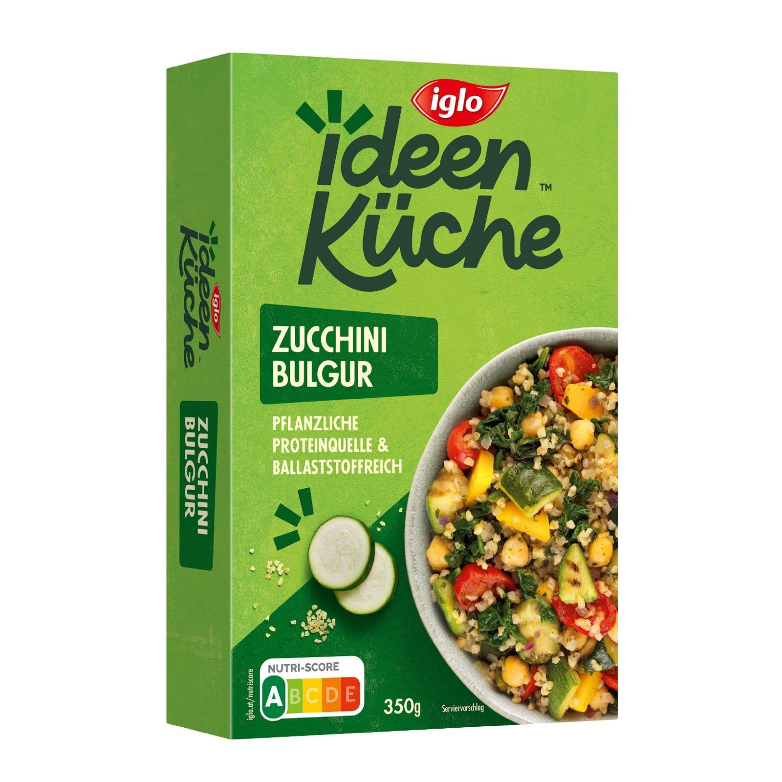 Iglo Ideenküche Zucchini Bulgur