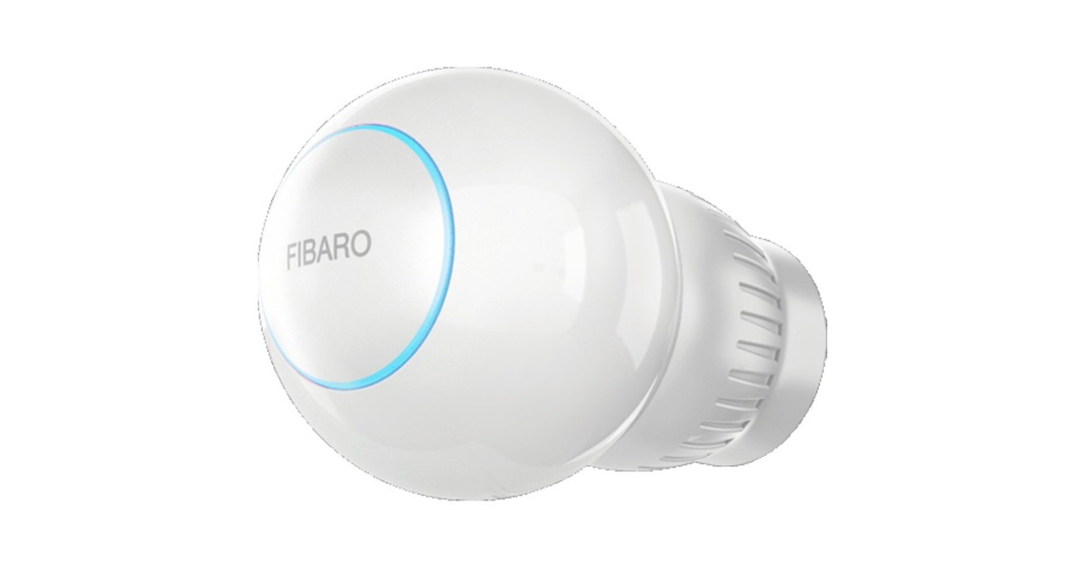 FibaroHeat Controller verwarmingsthermostaat  (Wit, Z-Wave)