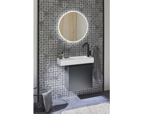 Glasmozaïek CM Duitsland Kristal zwart/grijs 30x30 cm