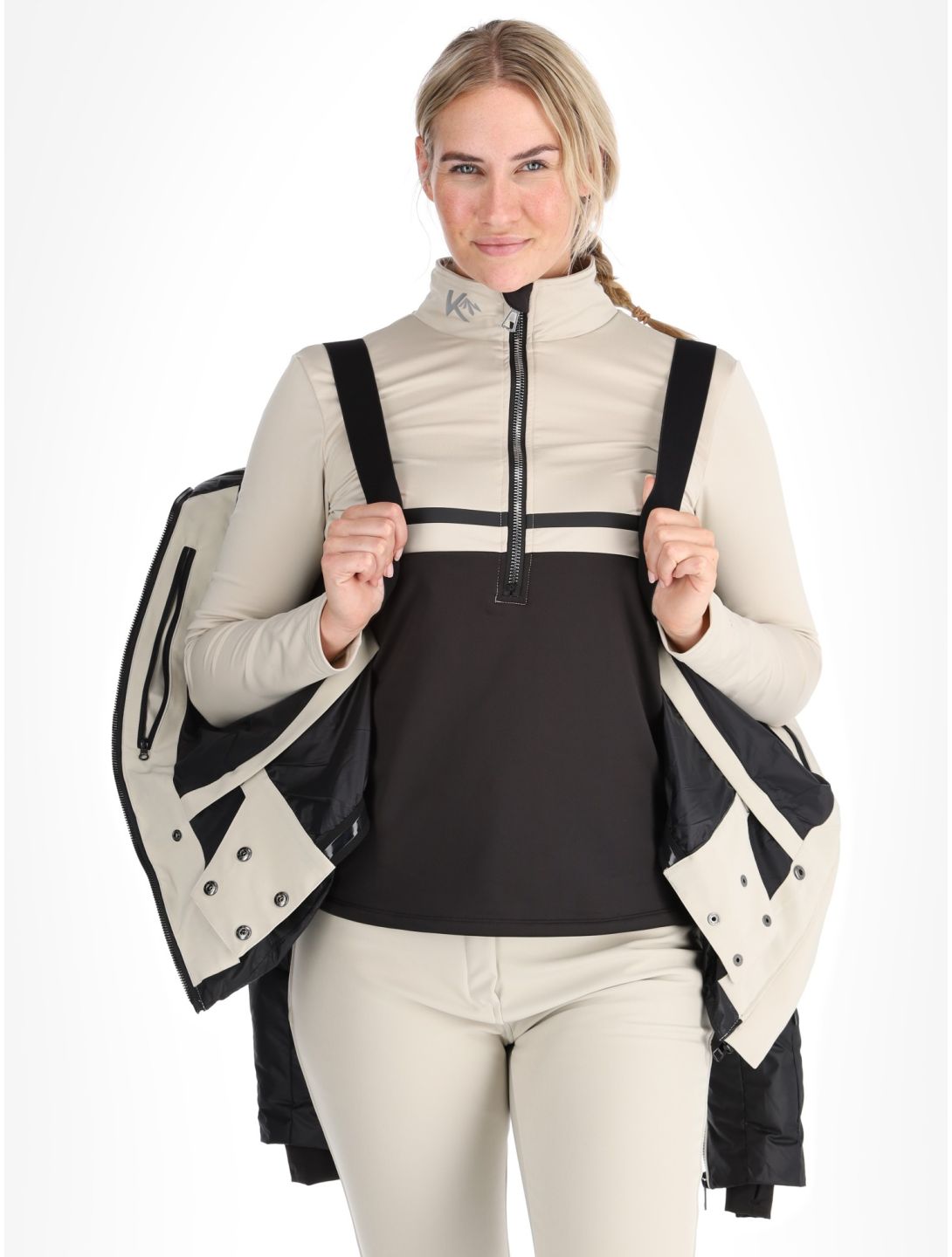 Alpine elegance ski-jas dames