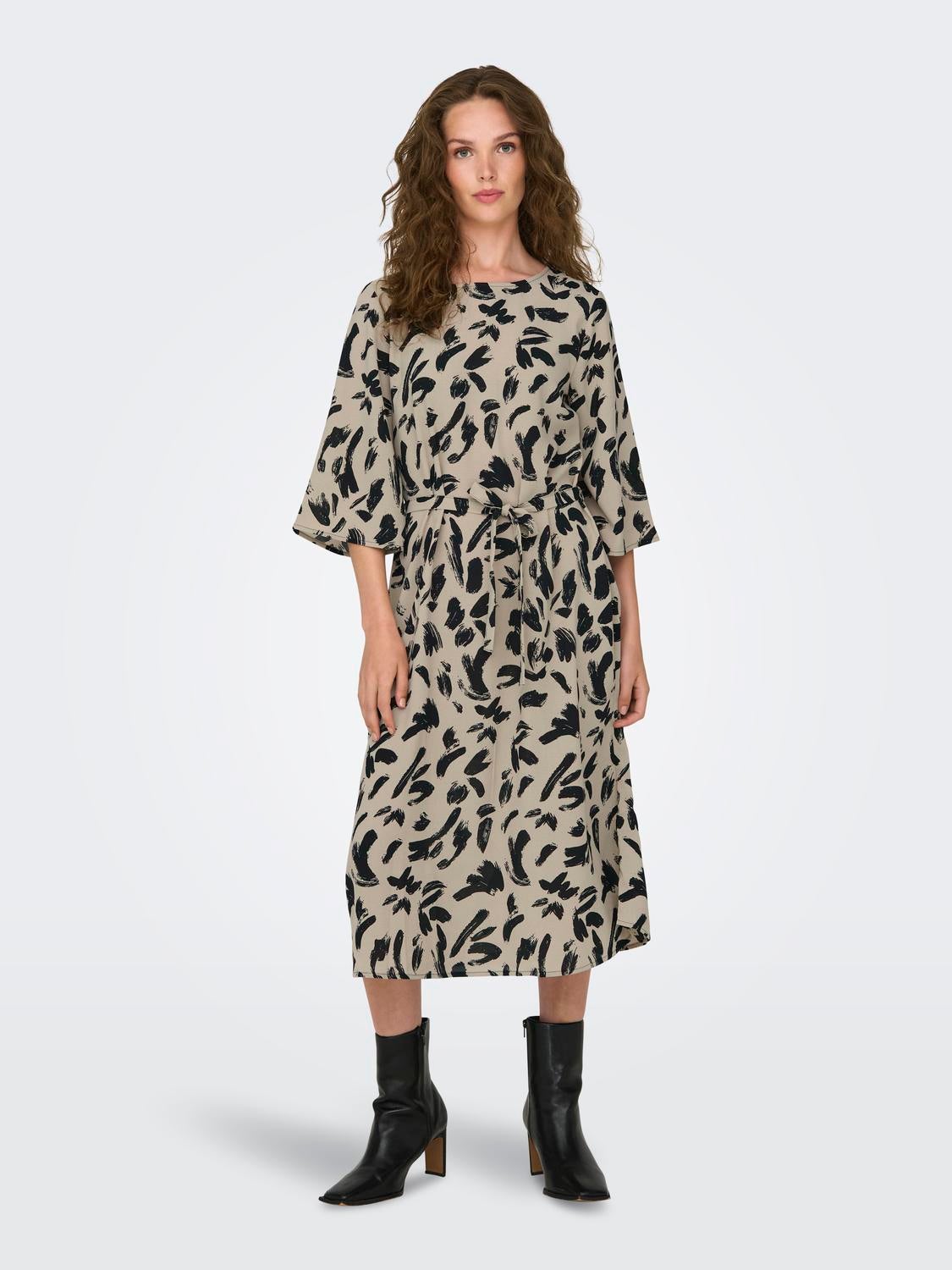 JDYSEFA Midikleid Humus