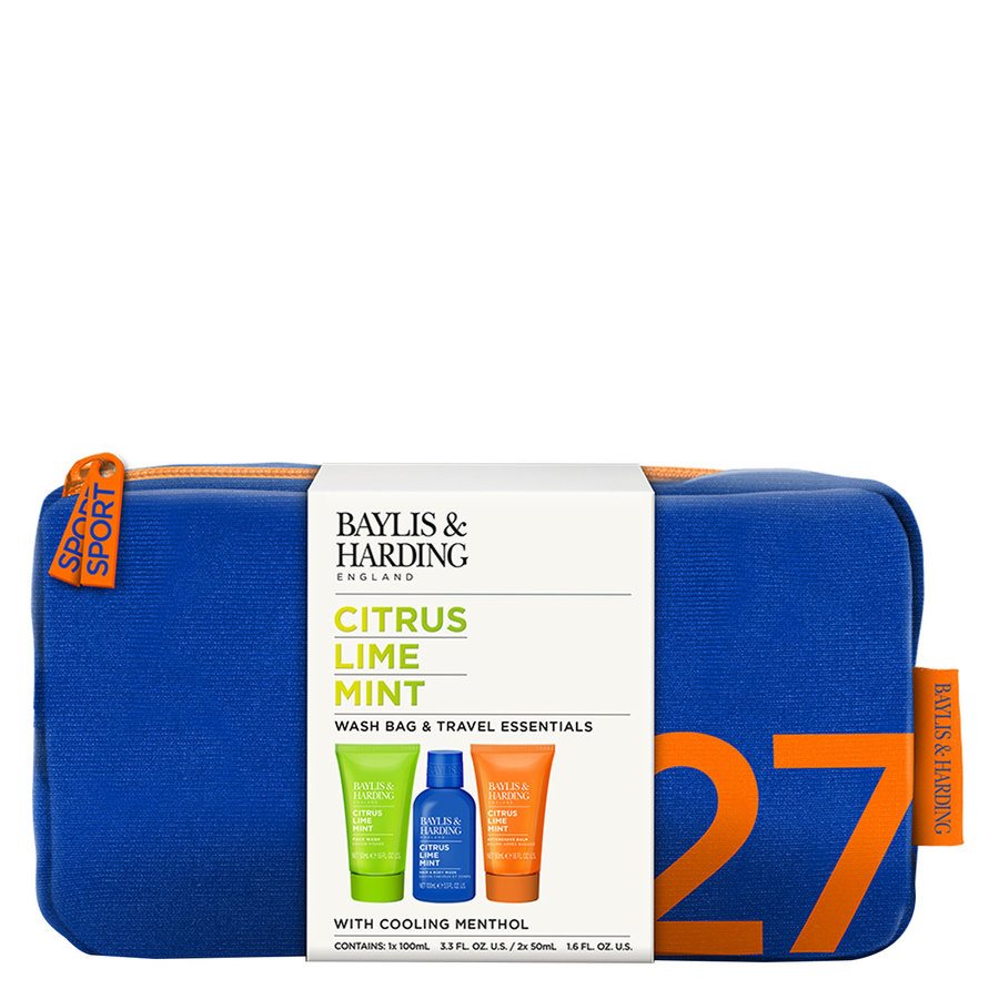 Baylis & Harding Men`s Citrus, Lime & Mint Wash Bag Set