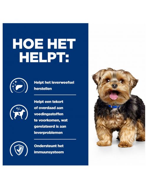 Hill's Prescription Diet L\/D Liver Care Blik - Hondenvoer - 370 g