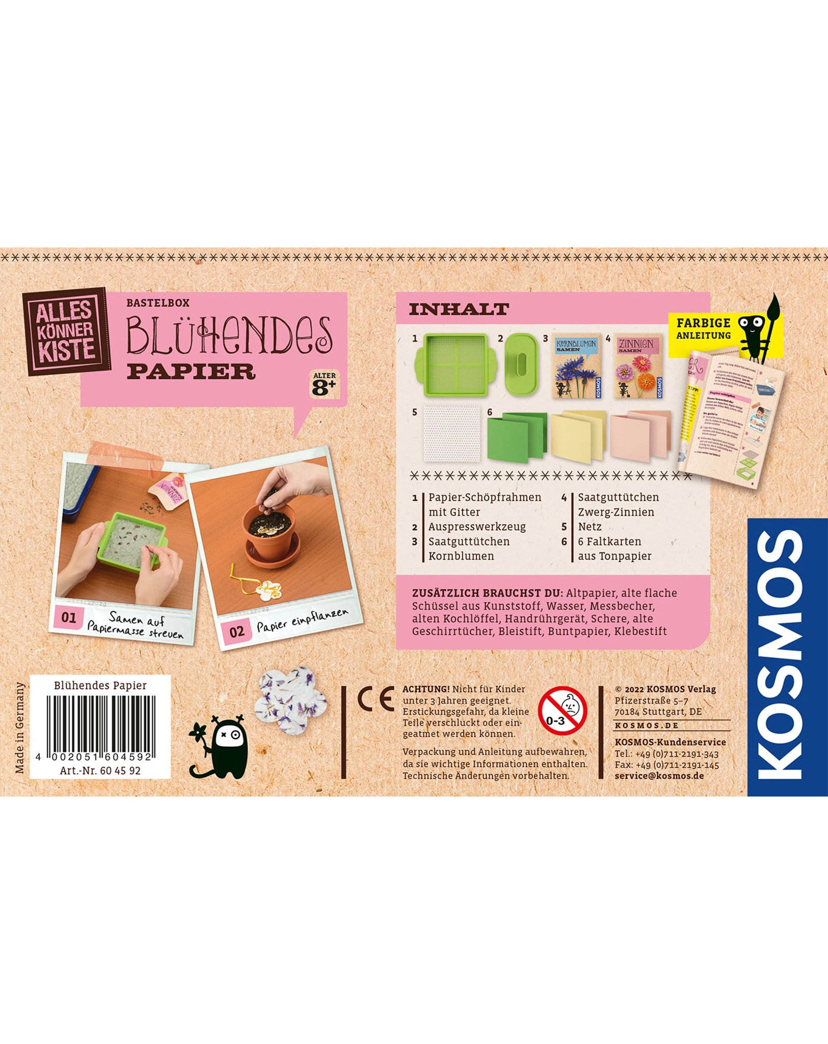 Bastelset BLÜHENDES PAPIER