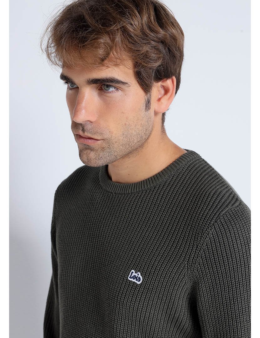 Men's Knit Sweater Green
