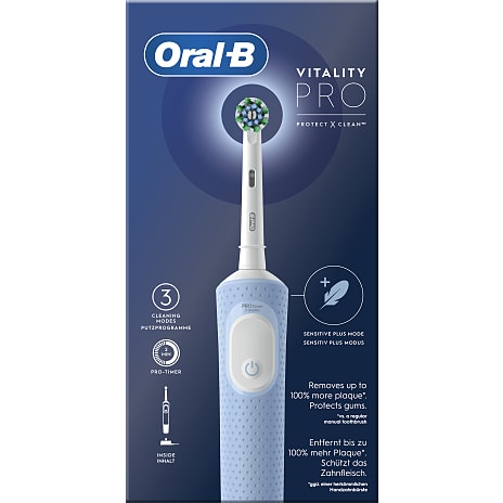 Oral-B Vitality Pro elektrisk tandbørste - blå