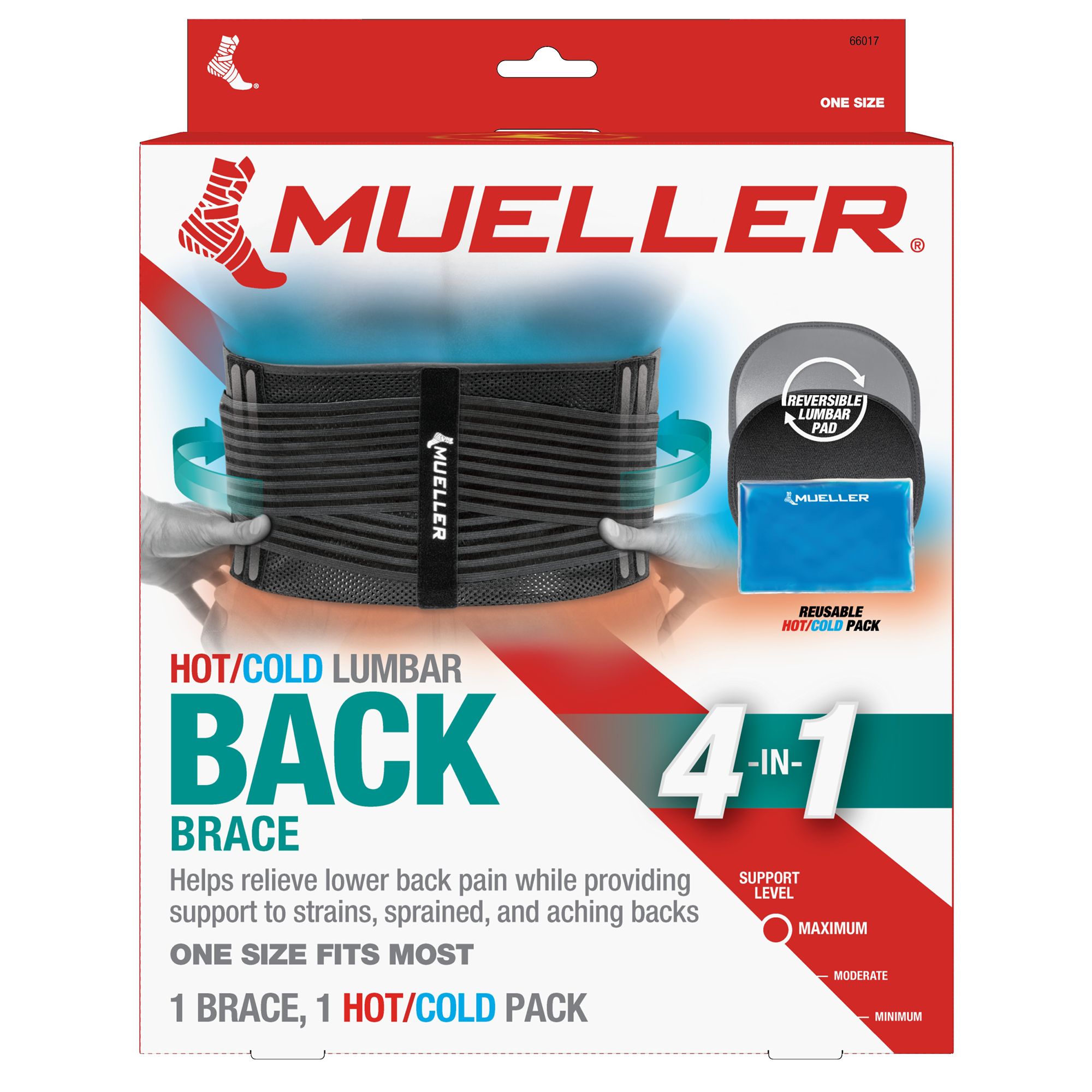 Mueller Hot-Cold Lumbar Back Brace