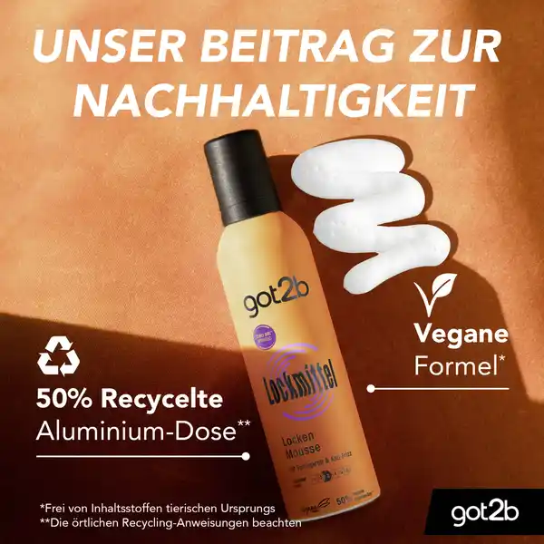 Schaumfestiger Lockmittel Locken Mousse