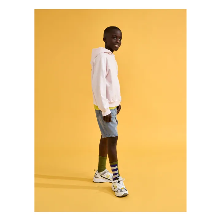Bellerose Hoodie Conij Coton Bio | Rose pâle