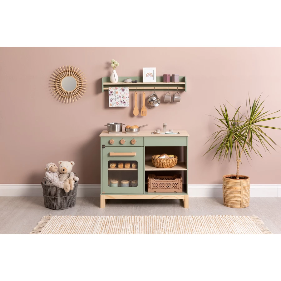 MUSTERKIND® Spielküche Magnolia, salbeinatur