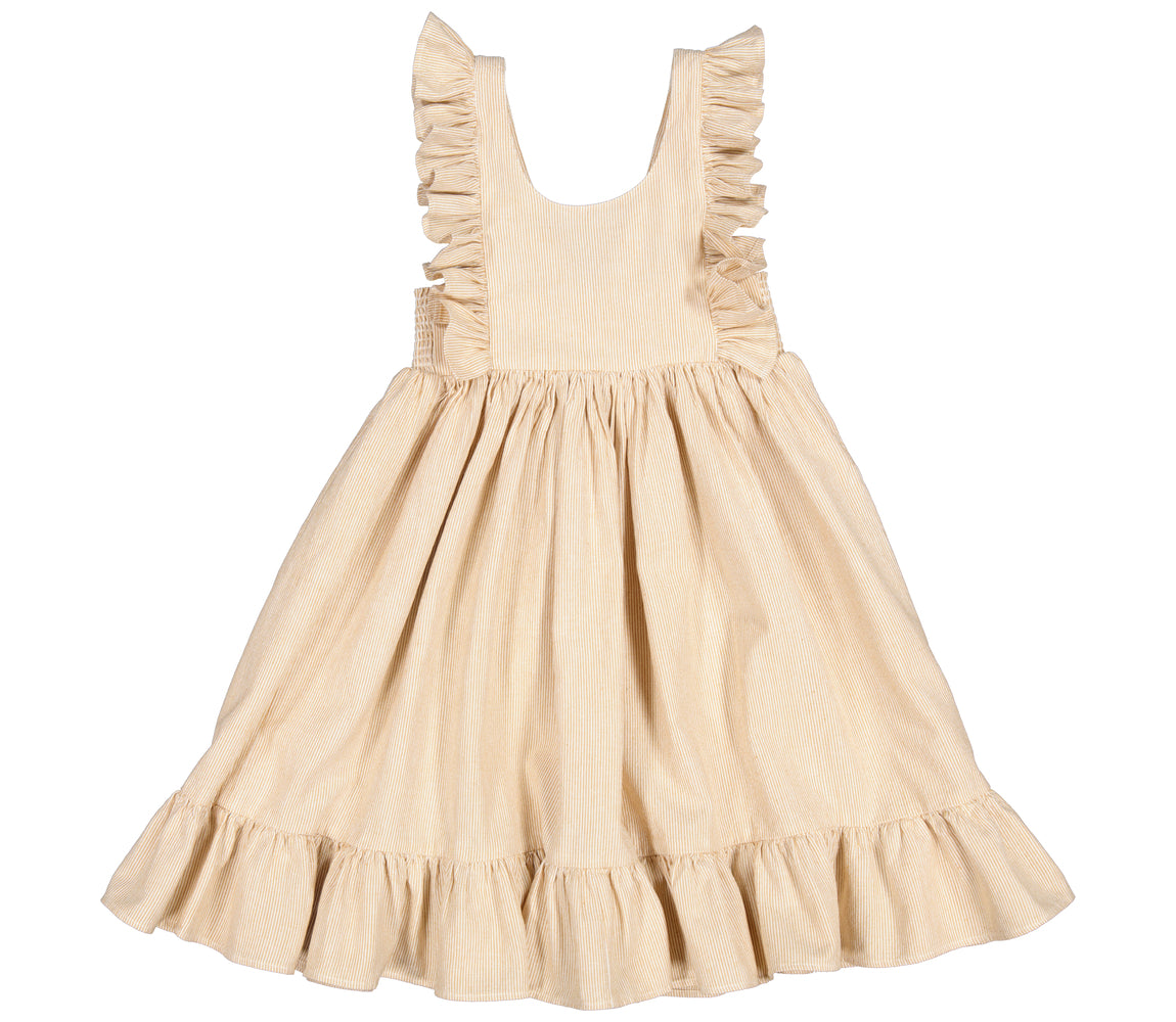 Danita Frill, Kjole - Dijon Stripe