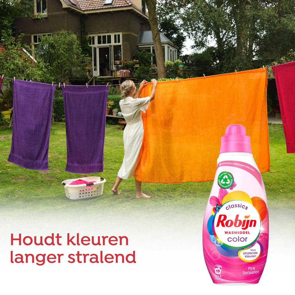 Supervloeibaar wasmiddel Color Pink Sensation - 8 x 19 wasbeurten - 152 wasbeurten