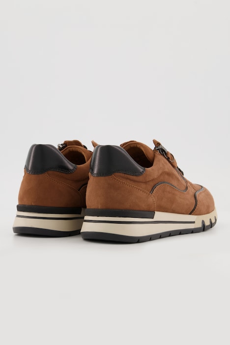 Leder-Sneaker, Caprice Comfort, Veloursleder, Weite H