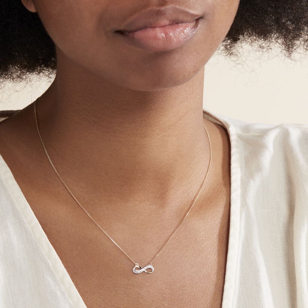 Collier Chacha Or Jaune Diamant