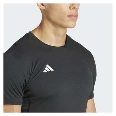 Maillot manches courtes adidas Adizero Noir Homme