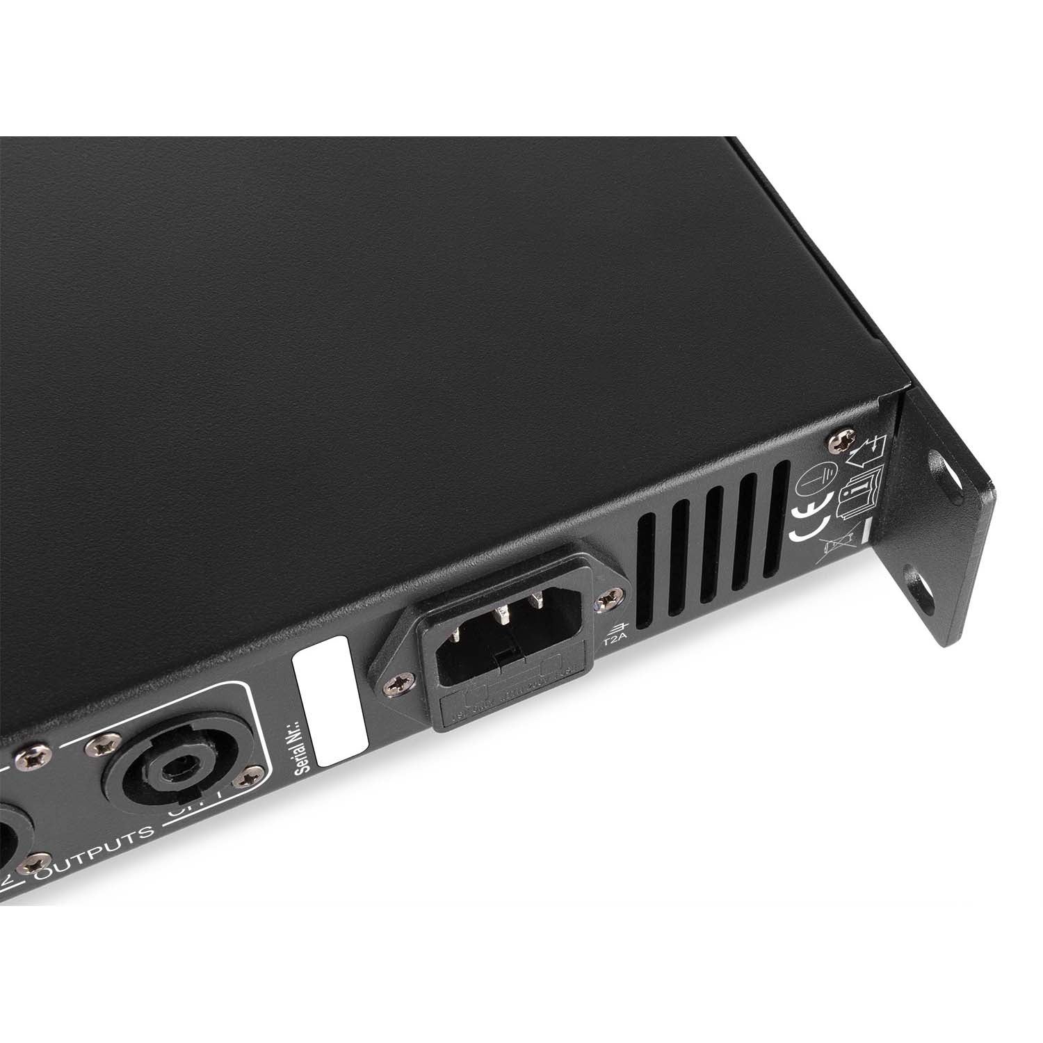 Vonyx VDA500 19-inch stereo PA-versterker 500 Watt 4/8 Ohm