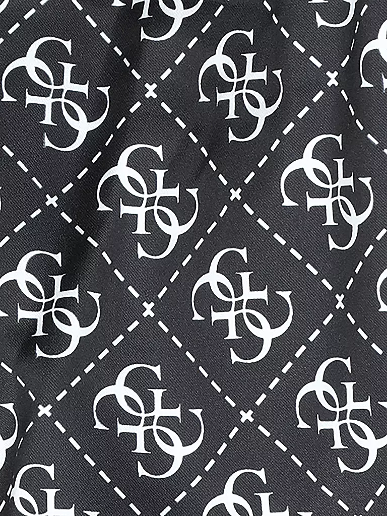 GUESS Jacke in Felloptik  schwarz