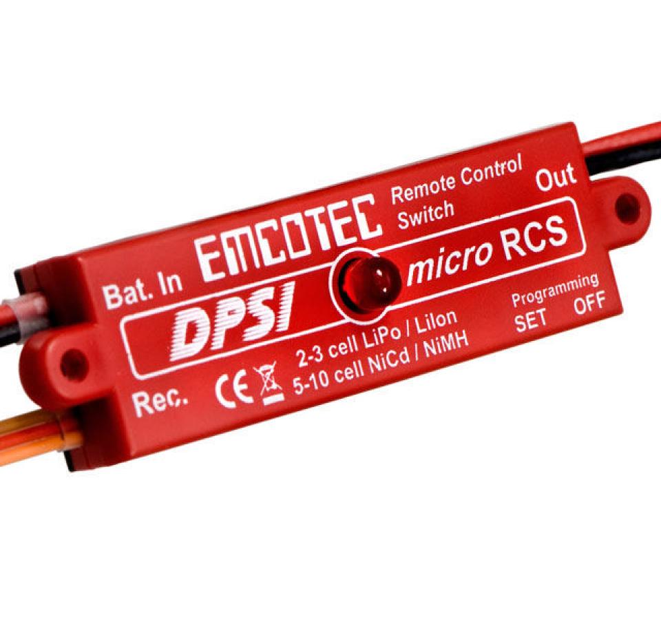 Schalter Remote Control Switch DPSI Micro RCSFernsteuerbarer Schalter mit Tiefentladeschutz