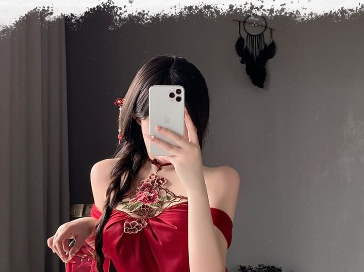 Kafroochi - Traditionele Chinese lingerie-kostuumset