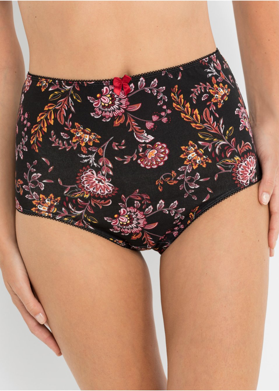 Lot de 4 slips taille haute