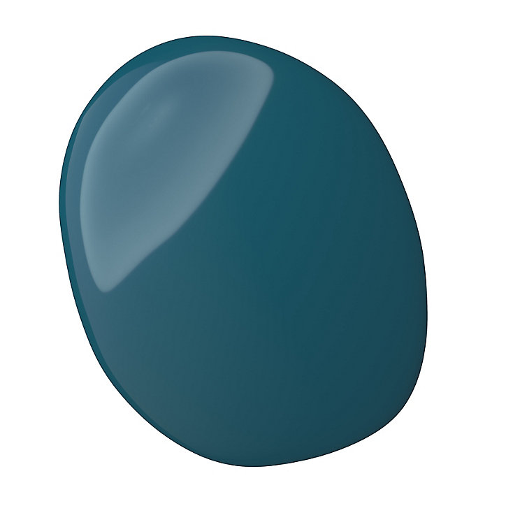 Peinture extérieure métal GoodHome Martig bleu satin 0.75L