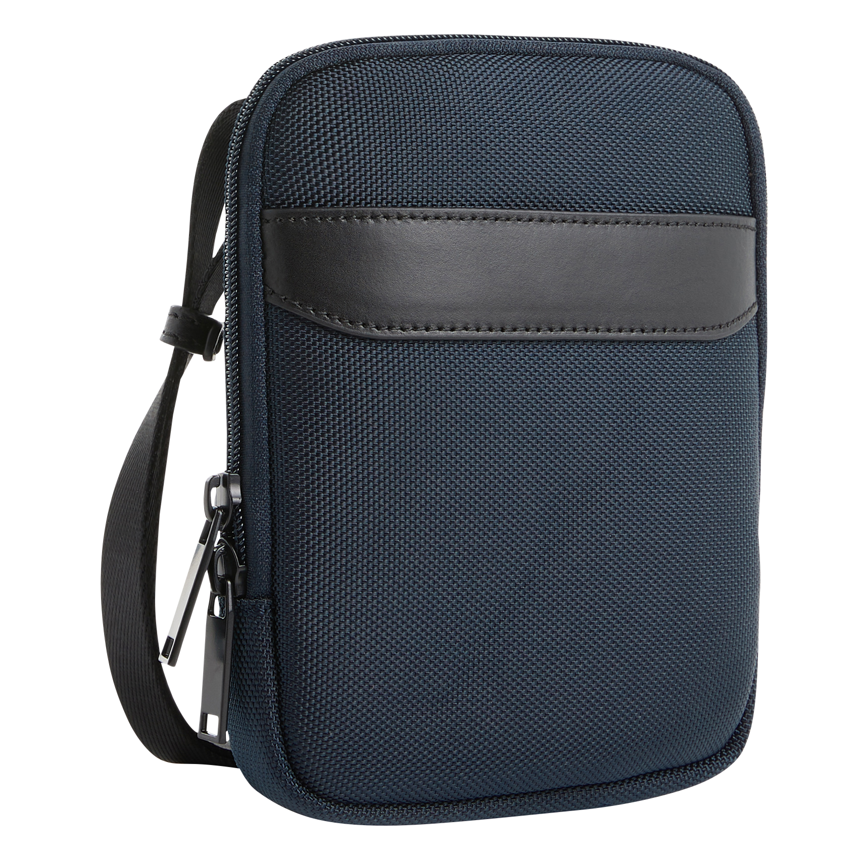 Sac bandoulière texturé | Bleu
