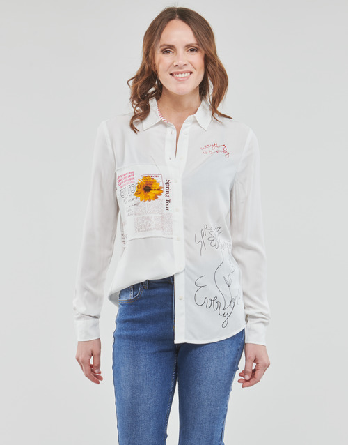 Desigual - CAM_SWEET HAMBURGO - Blanc