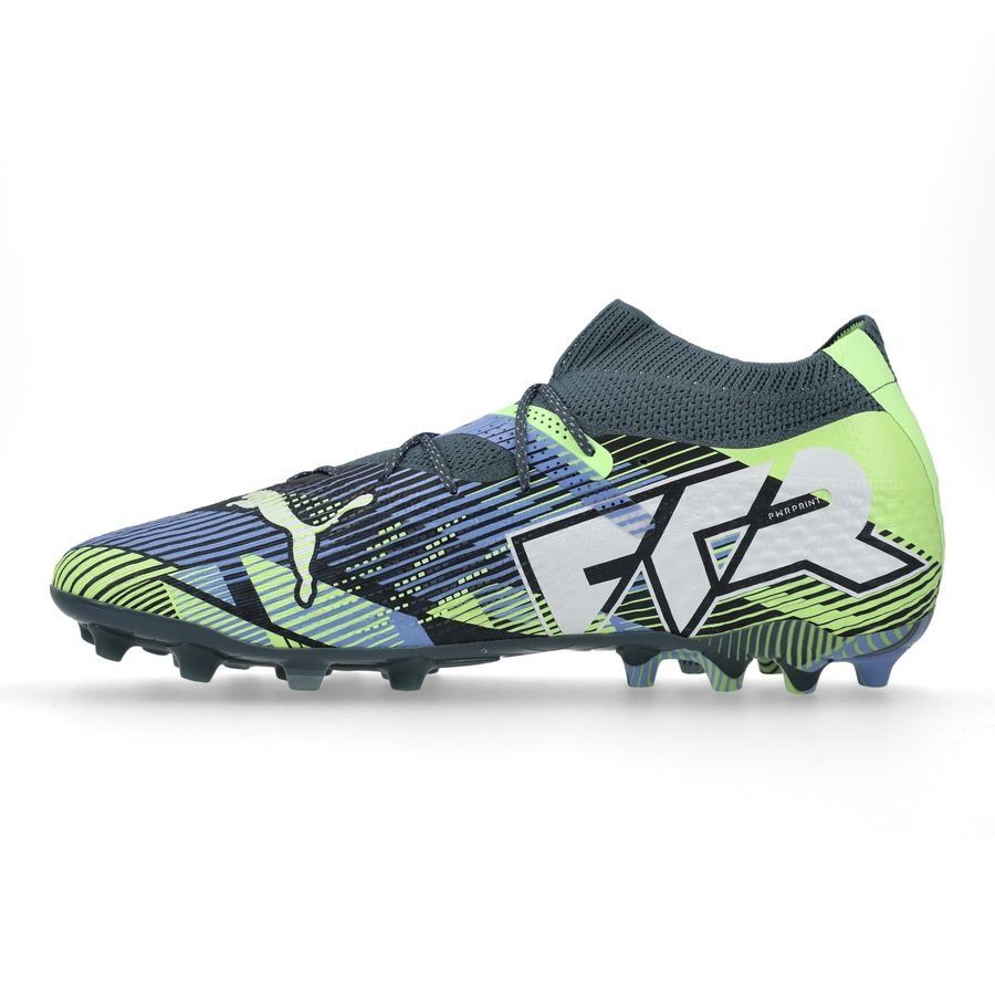 PUMA Future 7 Ultimate MG Lights Out - Gray Skies/Blanc/Fizzy Apple