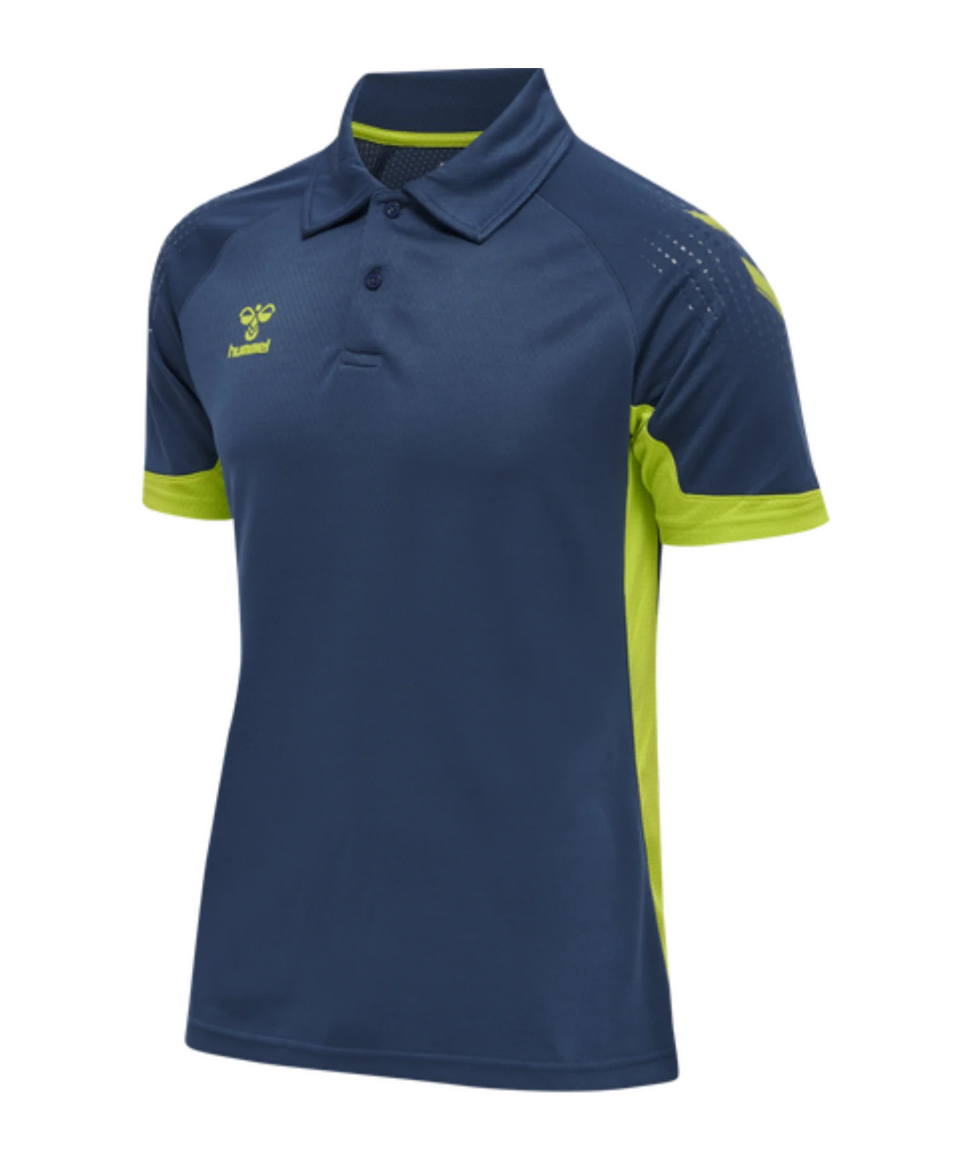 Hummel hmlLEAD Functional Poloshirt Blau F7642